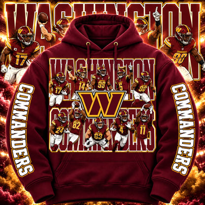 PRO FBALL HOODIE COLLECTION W/ SLEEVE PRINT GROUP 1