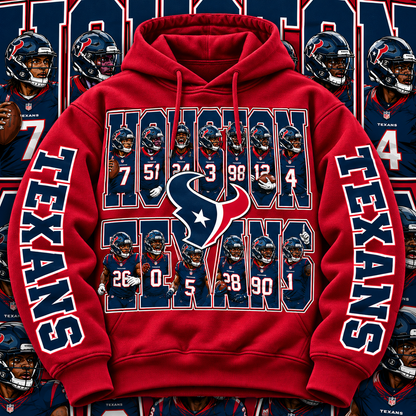 PRO FBALL HOODIE COLLECTION W/ SLEEVE PRINT GROUP 1