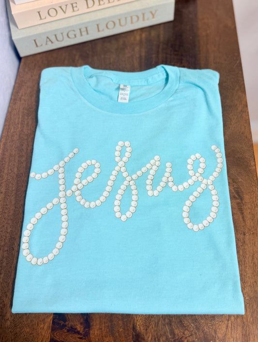 Tultex Jesus Pearl Tee.