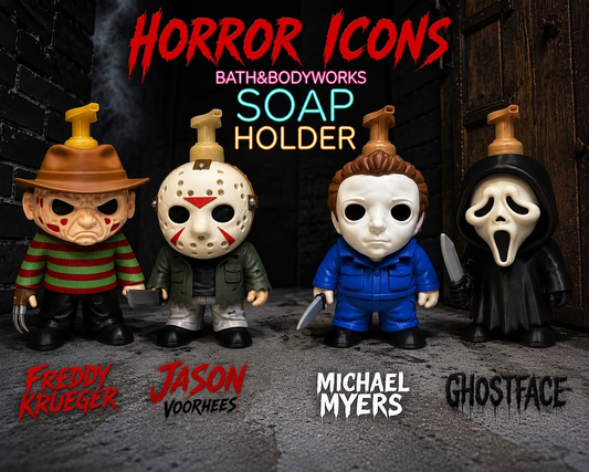 HORROR ICONS BBW SOAP HOLDERS- 3D PRINTED