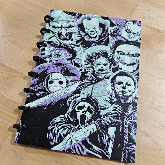 HORROR NOTEBOOK- 3D PRINTED REFILLABLE NOTEBOOK