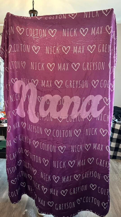 Custom Blanket - PREORDER