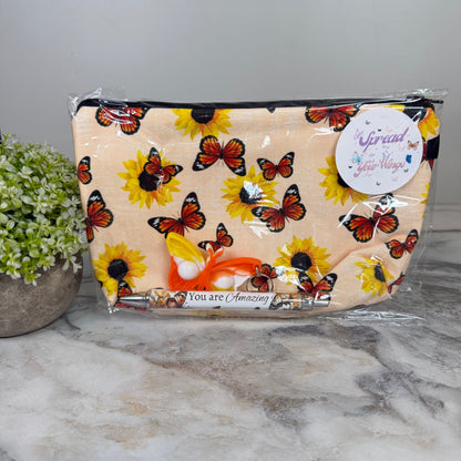 Bundled Set - Butterfly Orange Sunflower