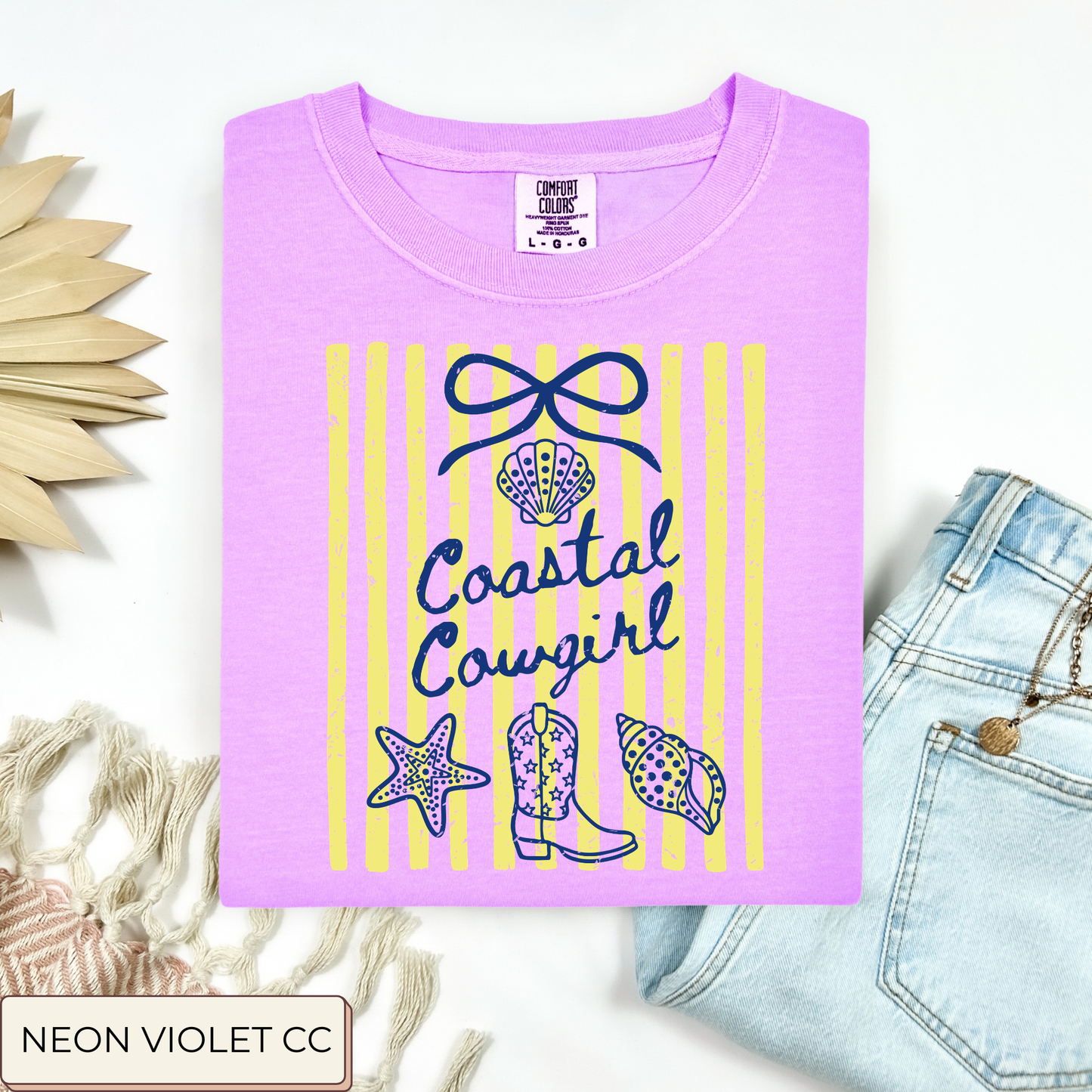 Striped Coastal Cowgirl Tee.