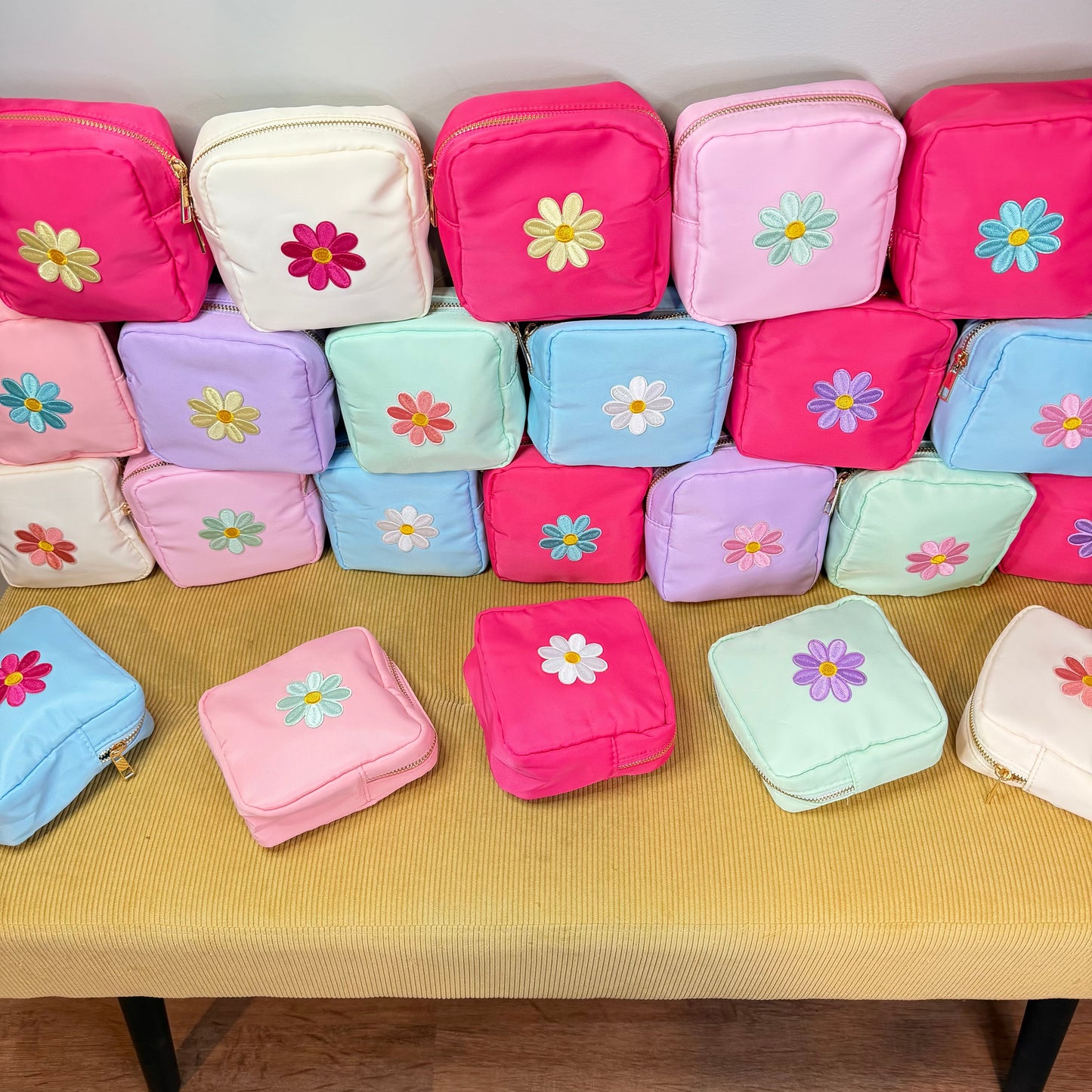 The Daisy - Square Pouch- PREORDER