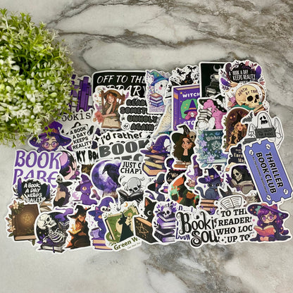 Stickers - Magic Book Witch