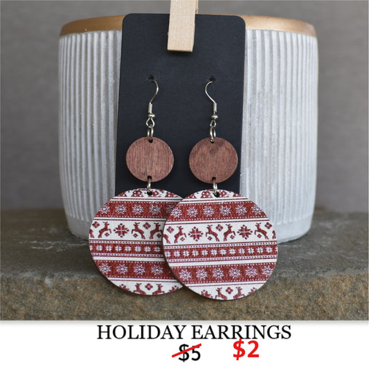 HOLIDAY EARRINGS
