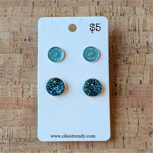 DRUZY EARRINGS