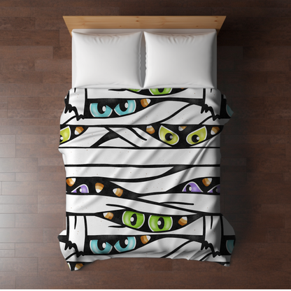Blanket - Halloween - Mummy Spooky Eyes - PREORDER