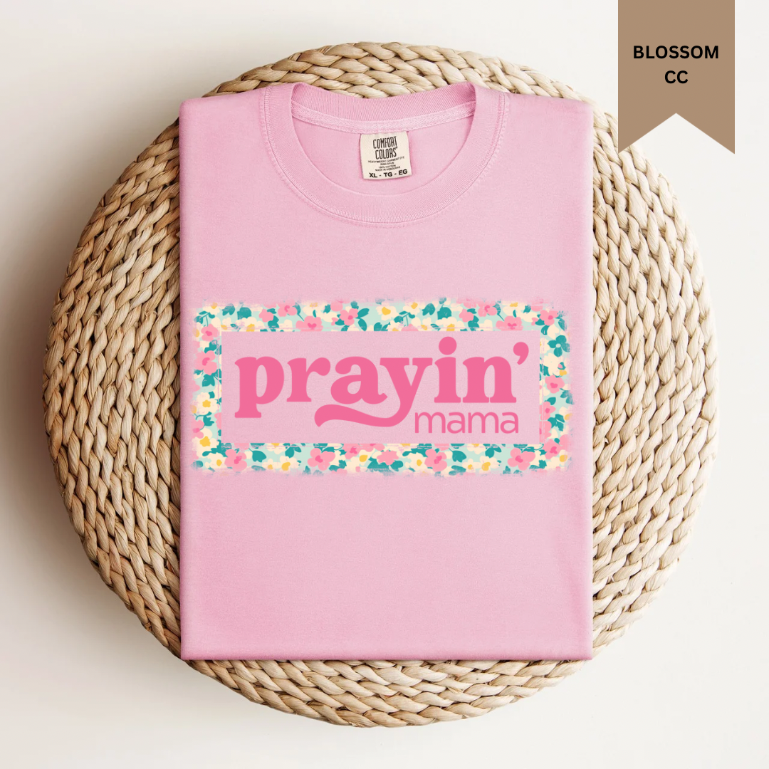 Floral Praying Mama Tee.
