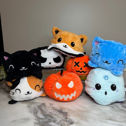 Moody Animals - Pumpkins, Ghost, Dog, & Cat