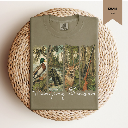 Hunting Season - 4 Panel - Tee.