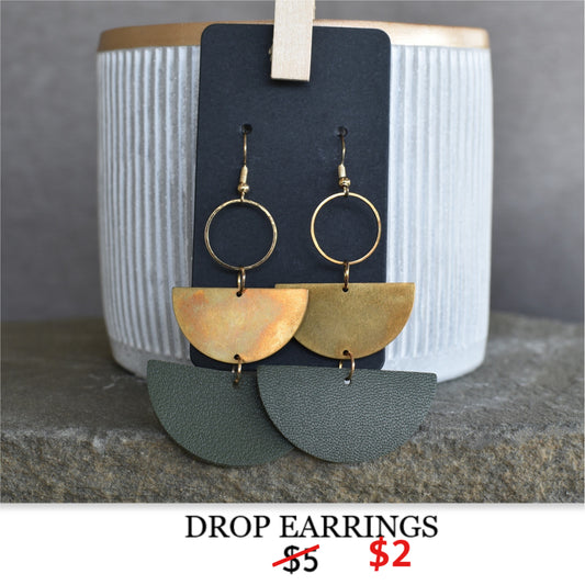 DROP EARRINGS