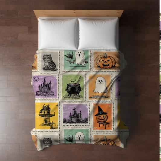 Blanket - Halloween - Stamps - PREORDER