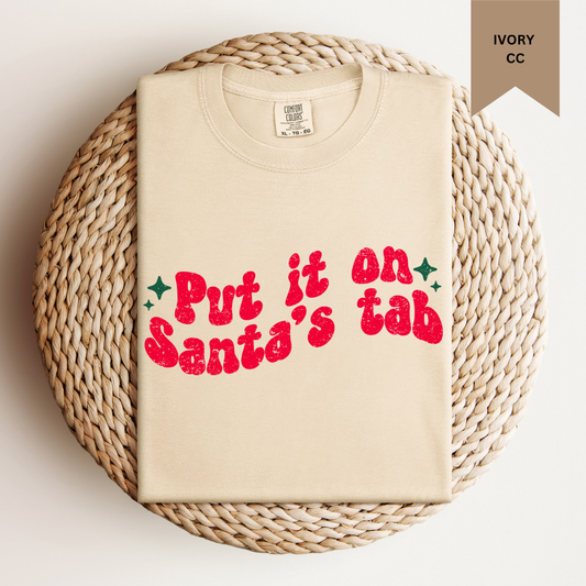 Santa’s Tab Tee.