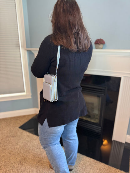 Ivy Crossbody Wallet + Purse - Navy