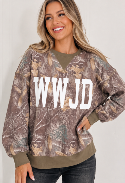 WWJD Slit Sweatshirt RTS