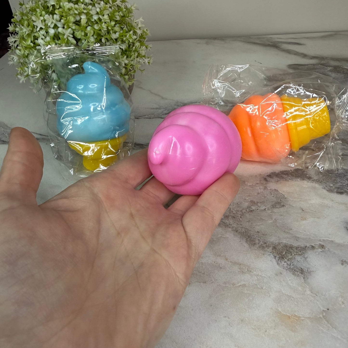 Stress Squishy Toy - Ice Cream Cone