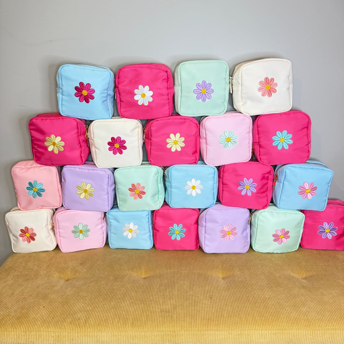 The Daisy - Square Pouch- PREORDER