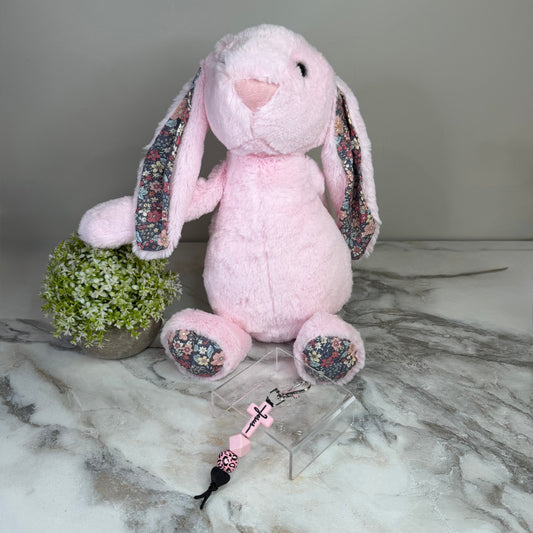 Bundled Set - Pink Bunny Keychain #2