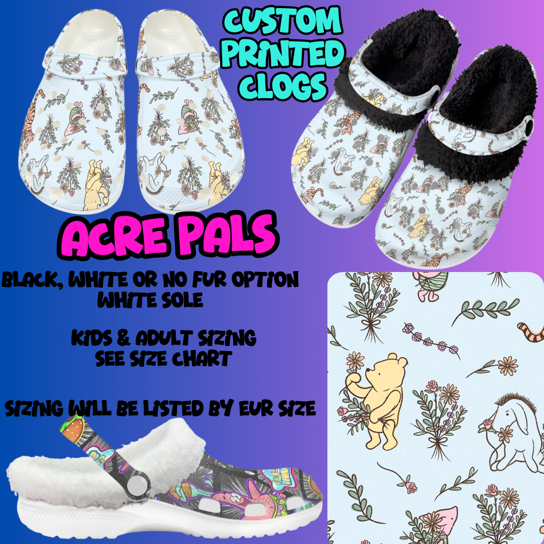 ACRE PALS-CLOG 7 RUN-PREORDER CLOSING 10/17
