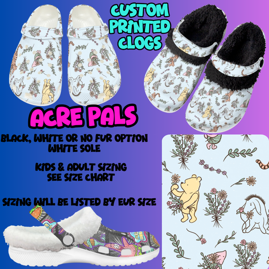 ACRE PALS-CLOG 7 RUN-PREORDER CLOSING 10/17