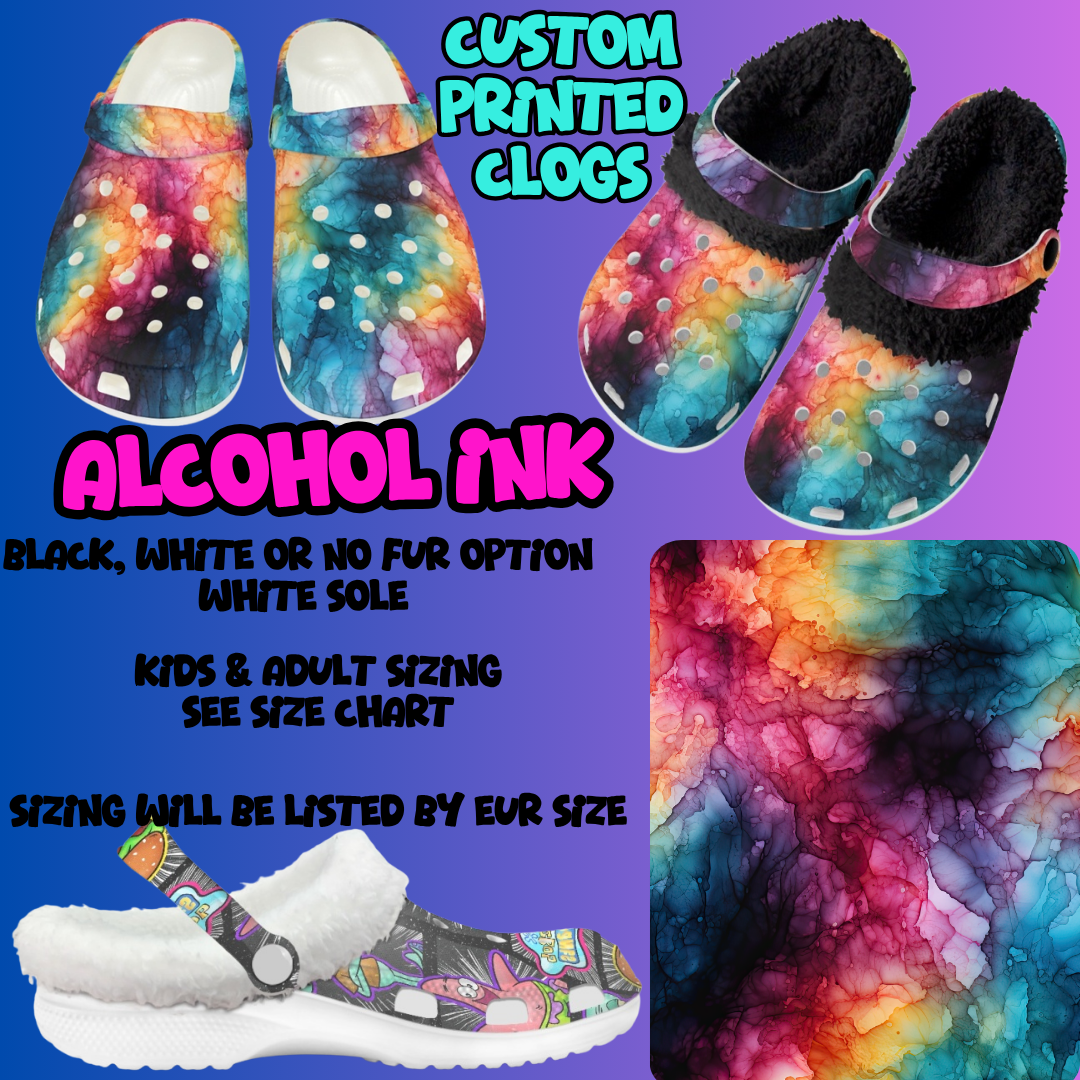 ALCOHOL INK-CLOG 7 RUN-PREORDER CLOSING 10/17