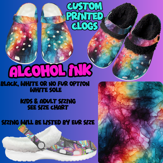 ALCOHOL INK-CLOG 7 RUN-PREORDER CLOSING 10/17