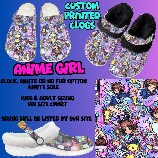 ANIME GIRL-CLOG 7 RUN-PREORDER CLOSING 10/17