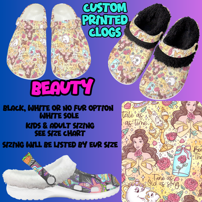 BEAUTY-CLOG 7 RUN-PREORDER CLOSING 10/17