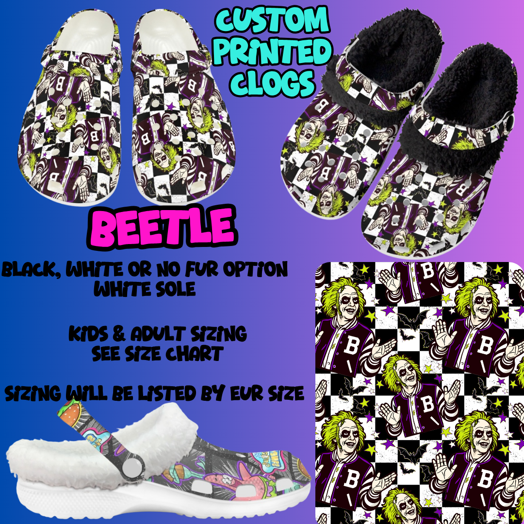BETTLE-CLOG 7 RUN-PREORDER CLOSING 10/17