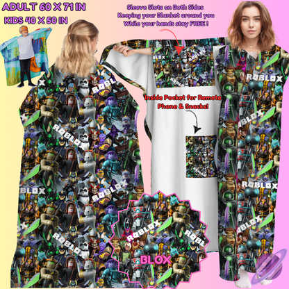 WEARABLE THROW RUN-BLOX-PREORDER CLOSING 8/31