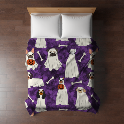 Blanket - Halloween - Ghost Dogs - PREORDER