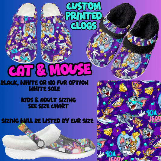 CAT & MOUSE-CLOG 7 RUN-PREORDER CLOSING 10/17