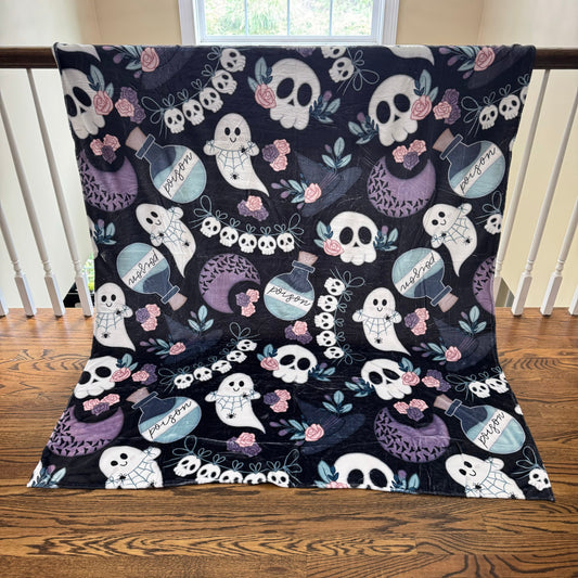 Blanket - Halloween - Poison Ghosts - PREORDER