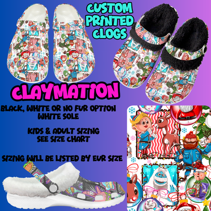 CLAYMATION-CLOG 7 RUN-PREORDER CLOSING 10/17