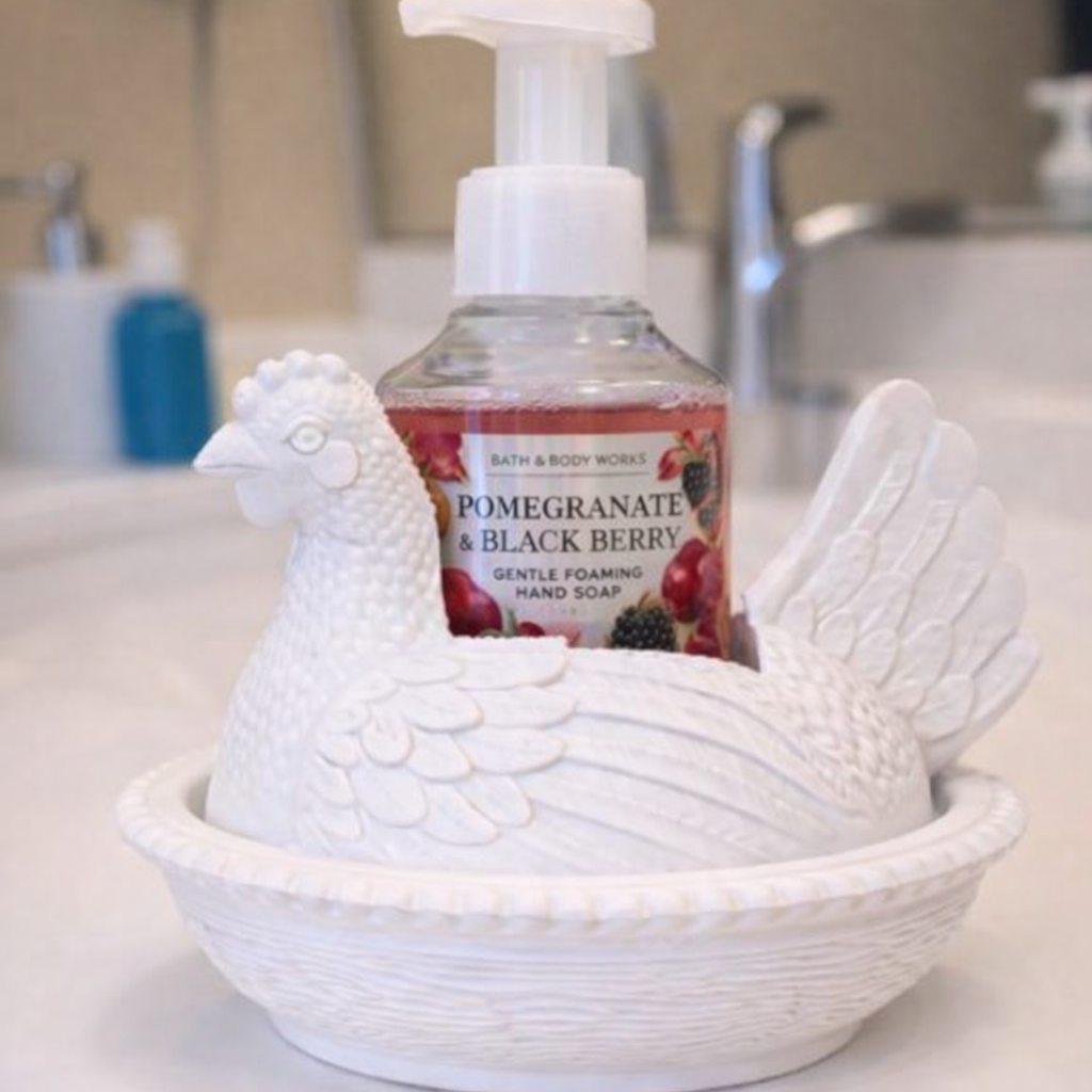 NESTING HEN SOAP HOLDER- 3D PRINTED