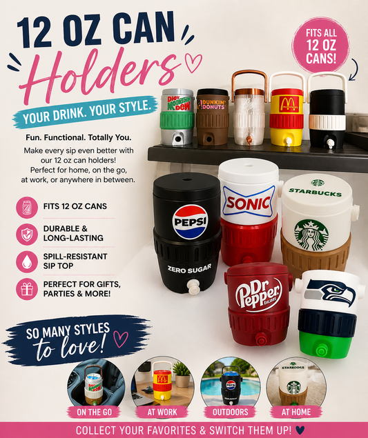 BOY JESTER-3D PRINTED CUSTOM 12 OUNCE CAN HOLDERS