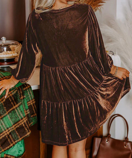 Velvet Mini Dress September.