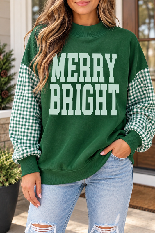 Christmas MERRY BRIGHT Sweatshirt