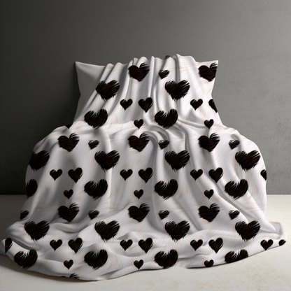 Blanket - Fur Hearts
