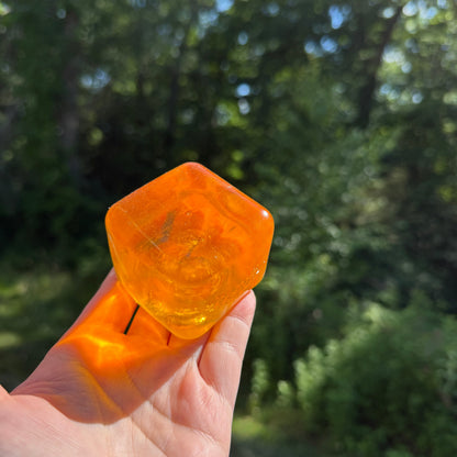 Squishy Toy - Soda Cube - Orange Squish