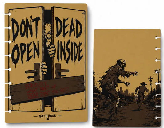 DEAD WALK NOTEBOOK- 3D PRINTED REFILLABLE NOTEBOOK