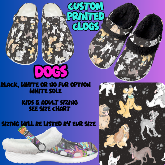 DOGS-CLOG 7 RUN-PREORDER CLOSING 10/17