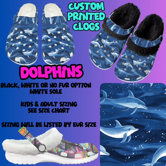DOLPHINS-CLOG 7 RUN-PREORDER CLOSING 10/17