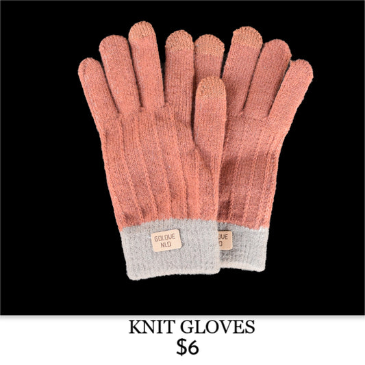 KNIT GLOVES