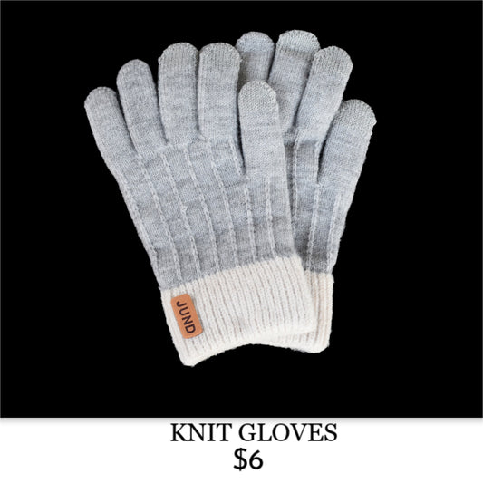 KNIT GLOVES
