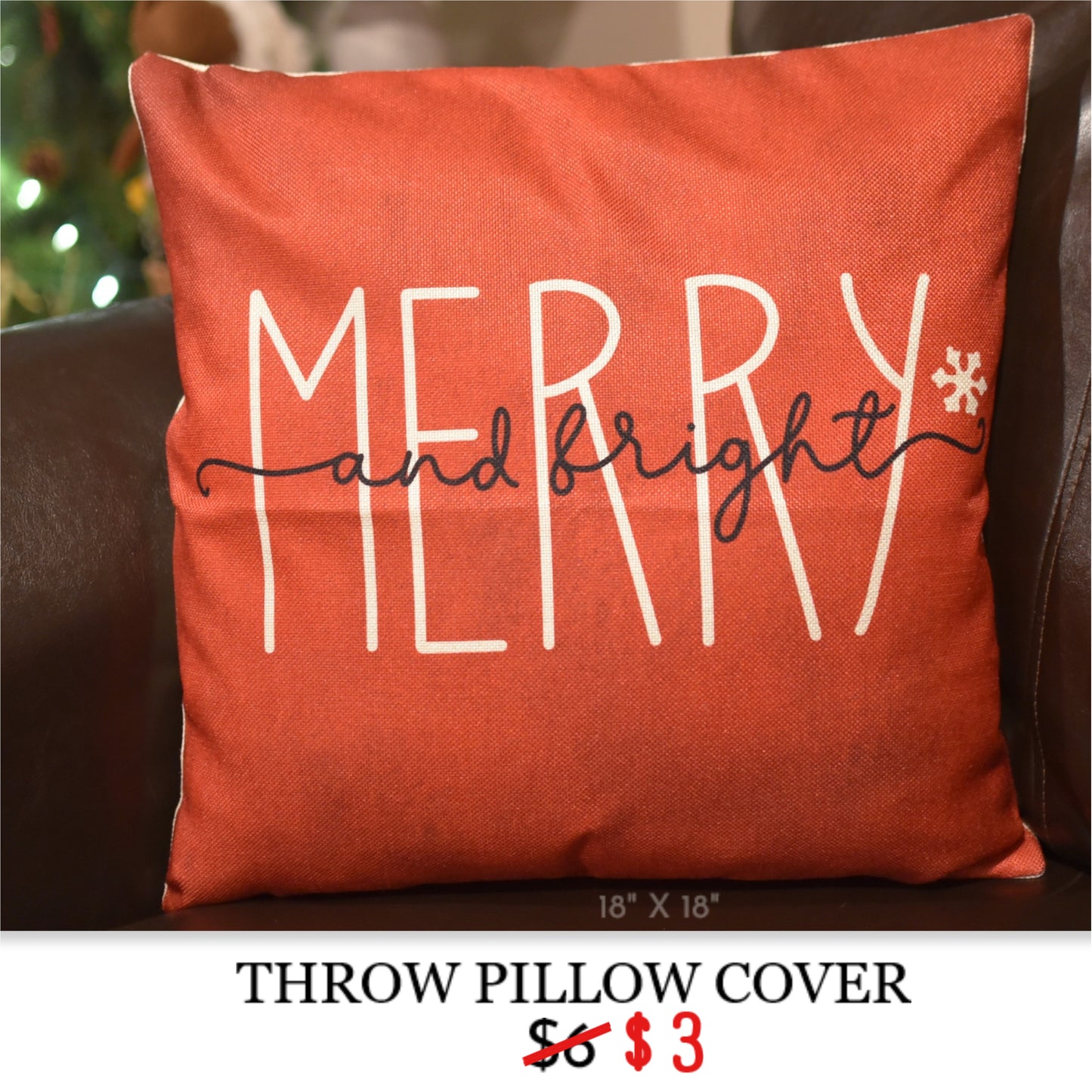 THROW PILLOW COVER