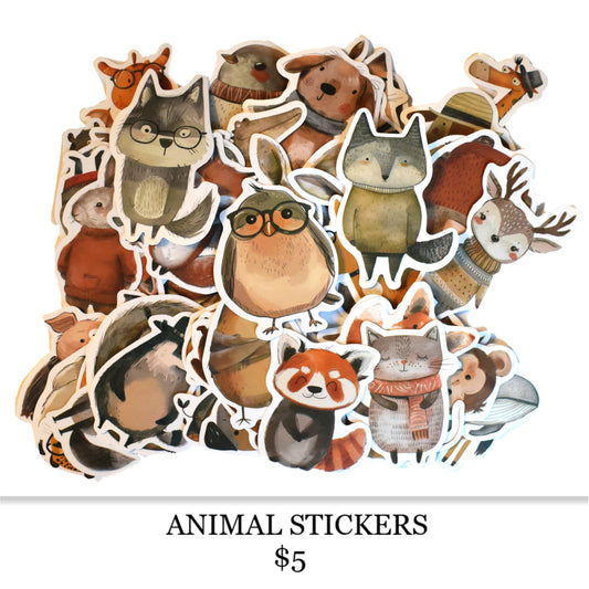 ANIMAL STICKERS