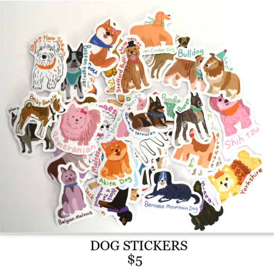 DOG STICKERS